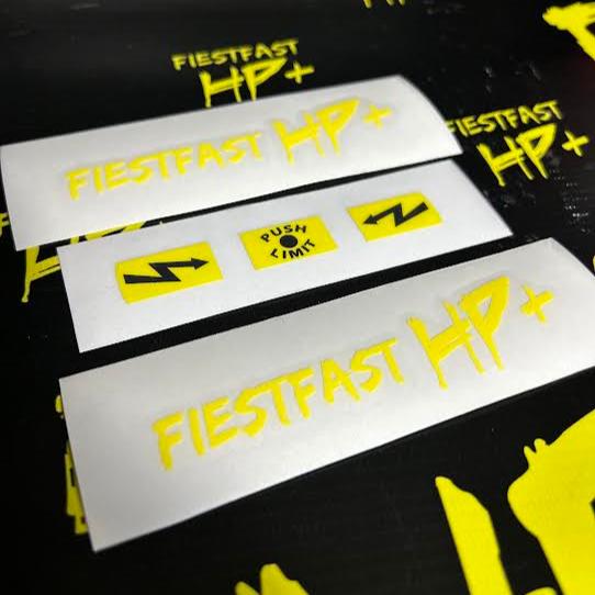 Stickers PUSH LIMIT by fietsfast hp+