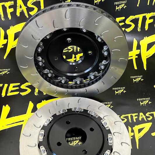piste de rechange seul ou disques avec bols flottants alu fiesta mk7 mk8 330X28 montage AP RACING