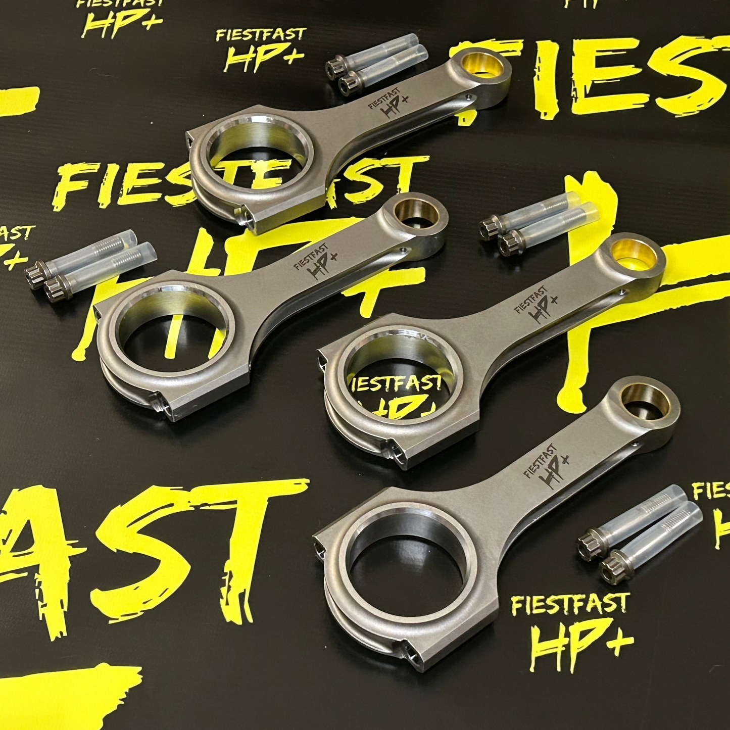 Bielles forgées FIESTFAST HP+ en acier 4340 et vis ARP2000 pour Ford Fiesta ST180 MK7