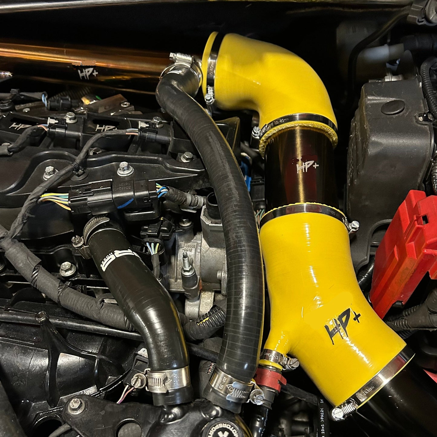 Renfort de silicone admission en TITANE FFST HP+ pour FORD FIESTA ST MK7