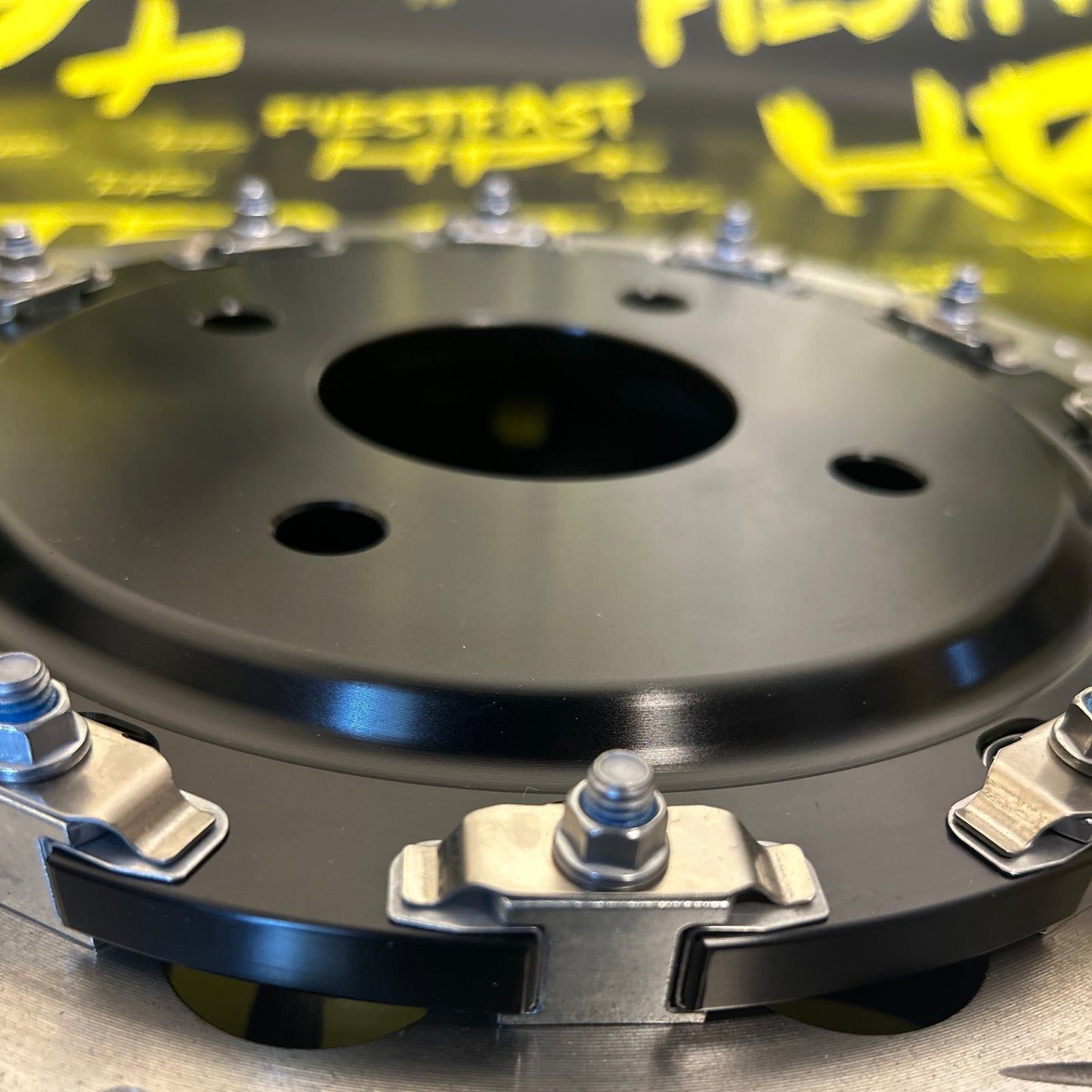piste de rechange seul ou disques avec bols flottants alu fiesta mk7 mk8 330X28 montage AP RACING