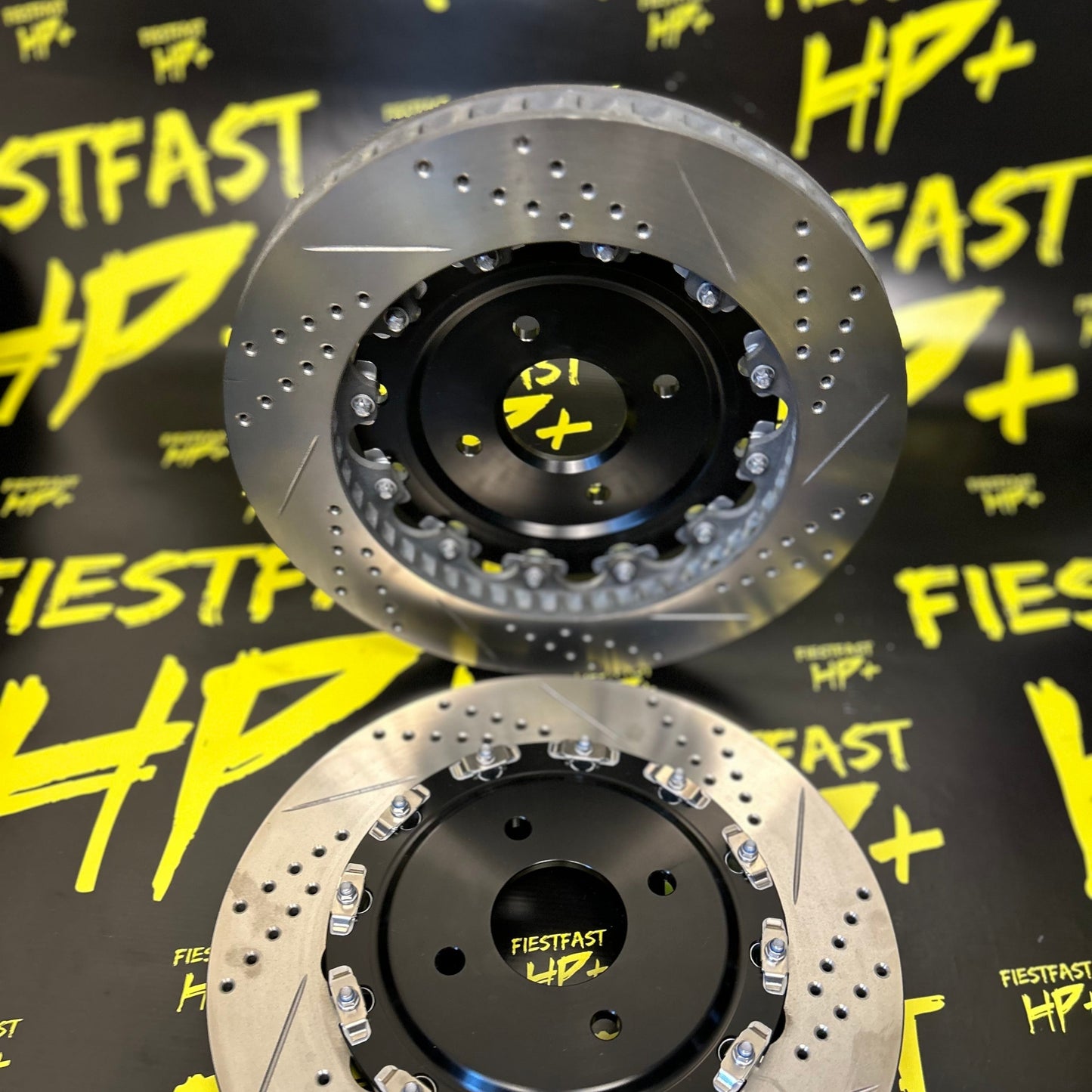 piste de rechange seul ou disques avec bols flottants alu fiesta mk7 mk8 330X28 montage AP RACING