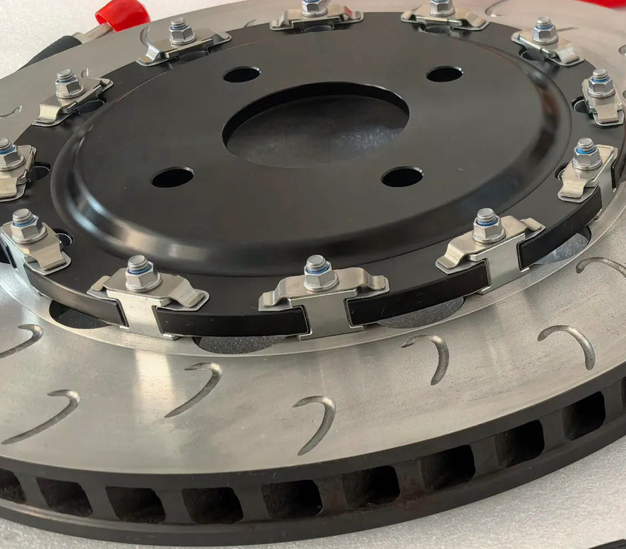 piste de rechange seul ou disques avec bols flottants alu fiesta mk7 mk8 330X28 montage AP RACING