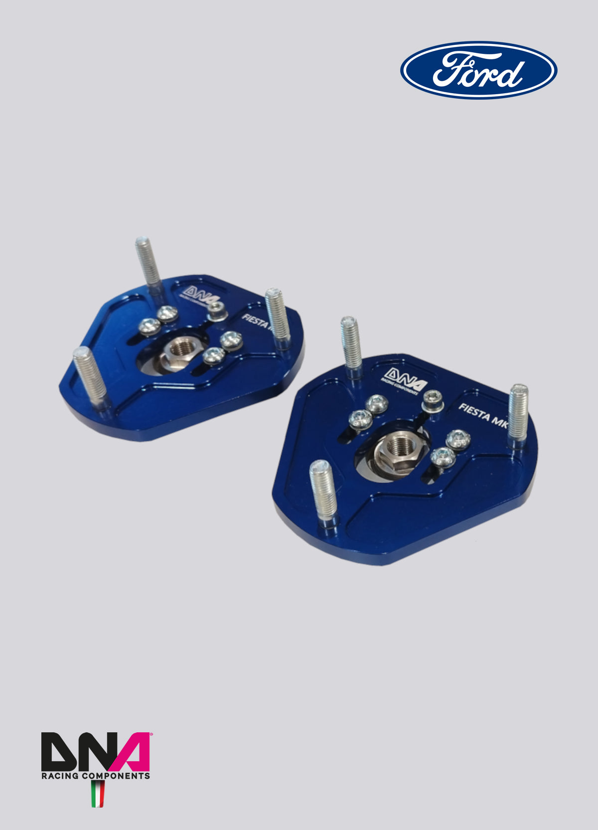 Kit de réglage supérieur avant sur uniball DNA Racing PC1004 Ford Fiesta MK7 & MK8