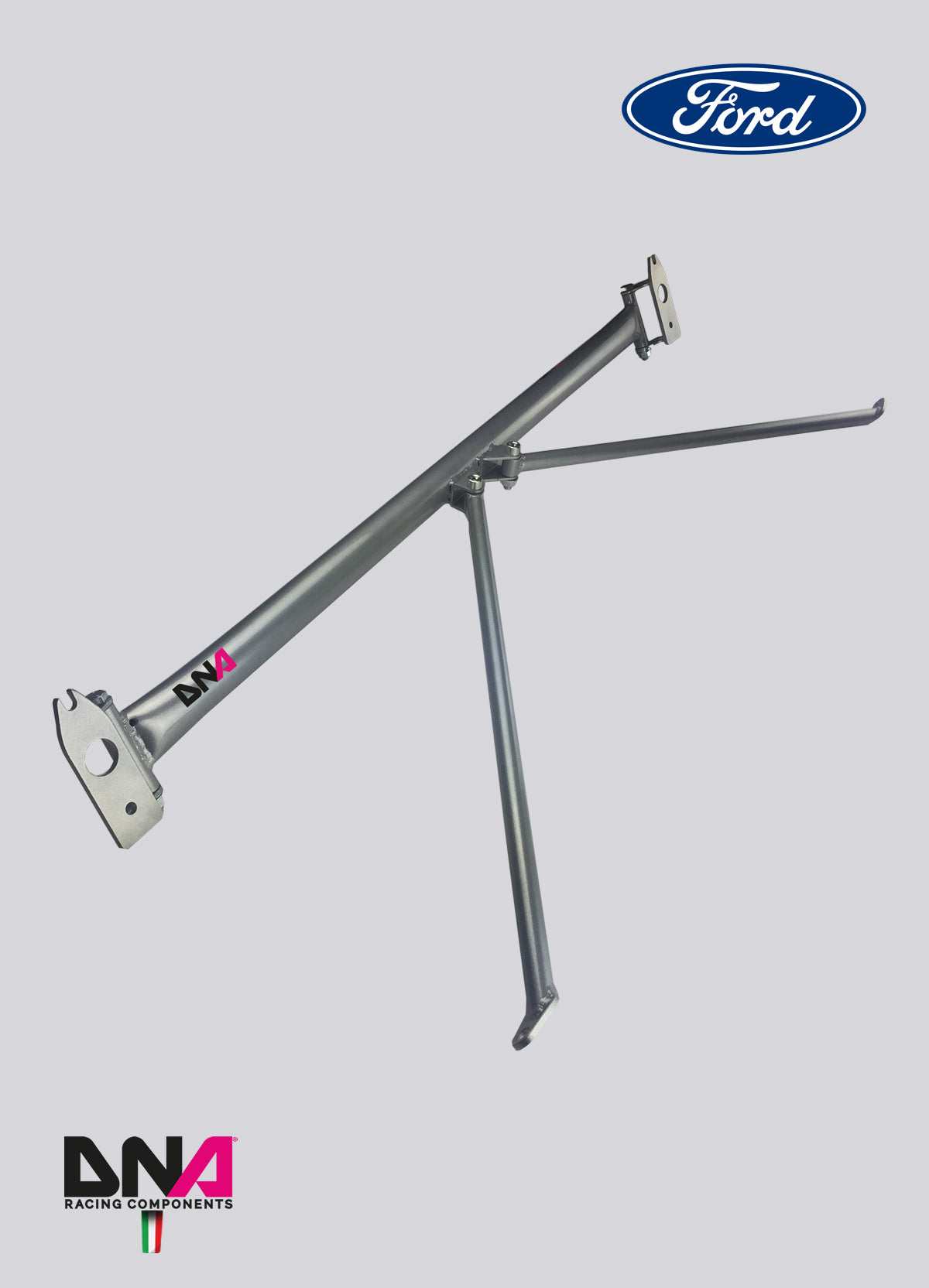 Barre anti-rapprochement arrière avec biellettes DNA Racing PC1023 et PC1540 pour Ford Fiesta ST MK7 et MK8