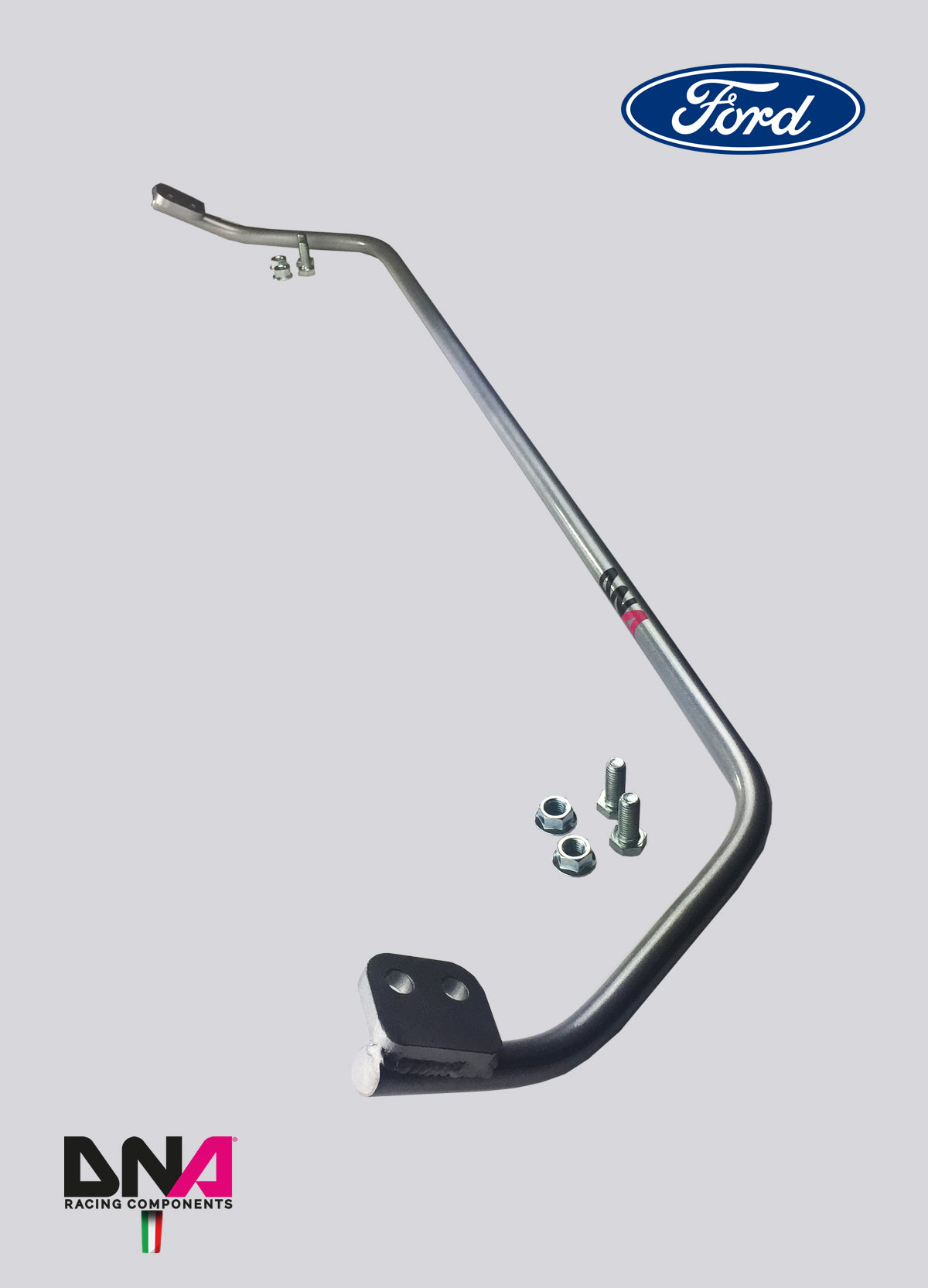 Kit barre anti-roulis arrière Ø 22mm DNA Racing PC1038 et PC1665 pour Ford Fiesta ST MK7 ou MK8
