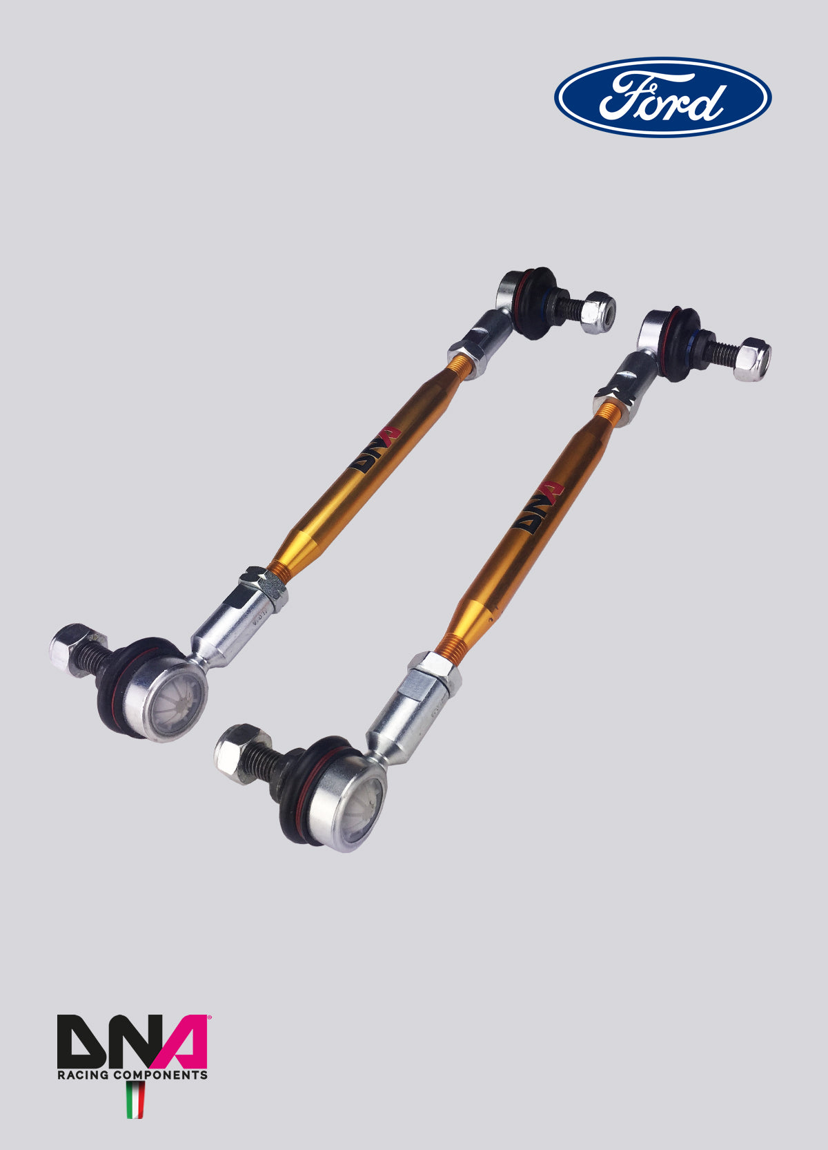 Biellettes stabilisatrices de barre anti-roulis Pro Street DNA Racing PC1065 pour Audi, Ford, Renault & VW