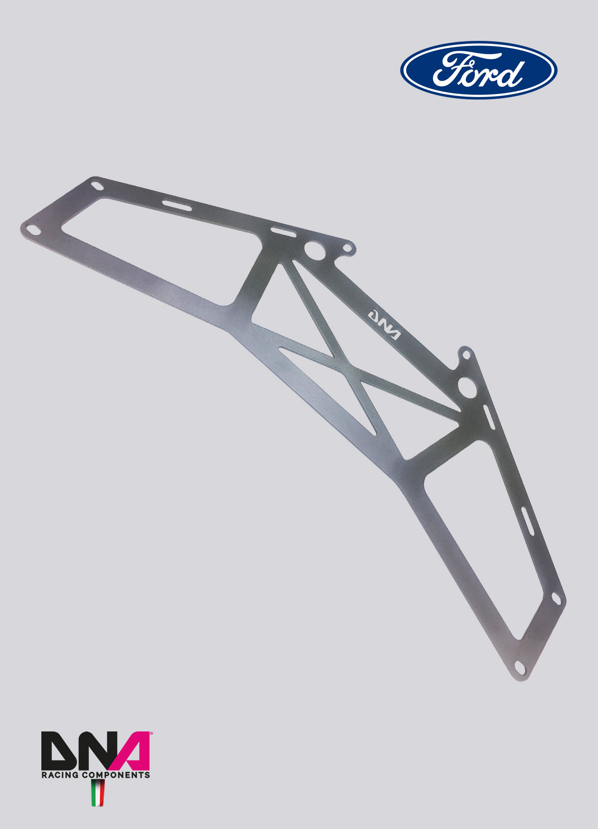 Renfort de châssis du train avant DNA Racing PC1087 pour Ford Fiesta MK7 & MK8