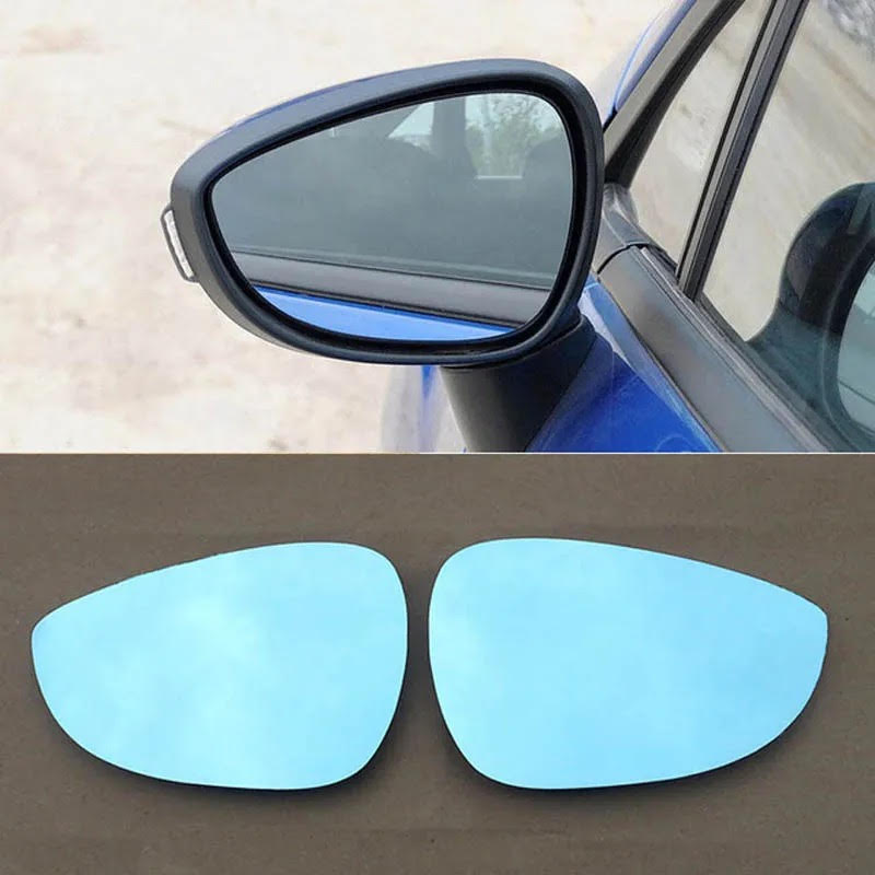Miroirs bleuté, chauffants avec clignotant dynamique integré pour ford fiesta mk7
