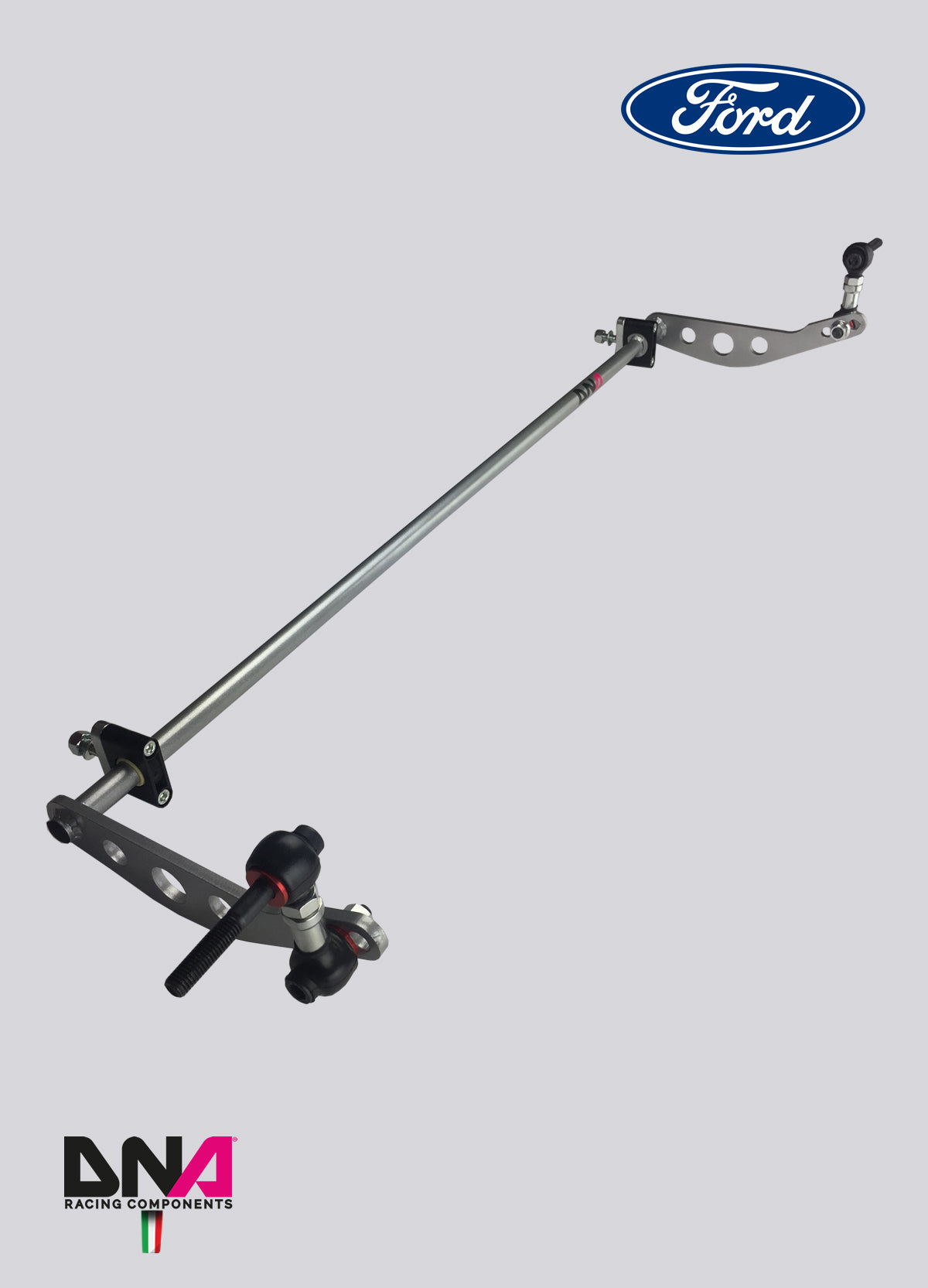 Kit barre stabilisatrice arrière réglable DNA Racing PC0978 Ø20x3mm FORD FIESTA MK7 & MK8